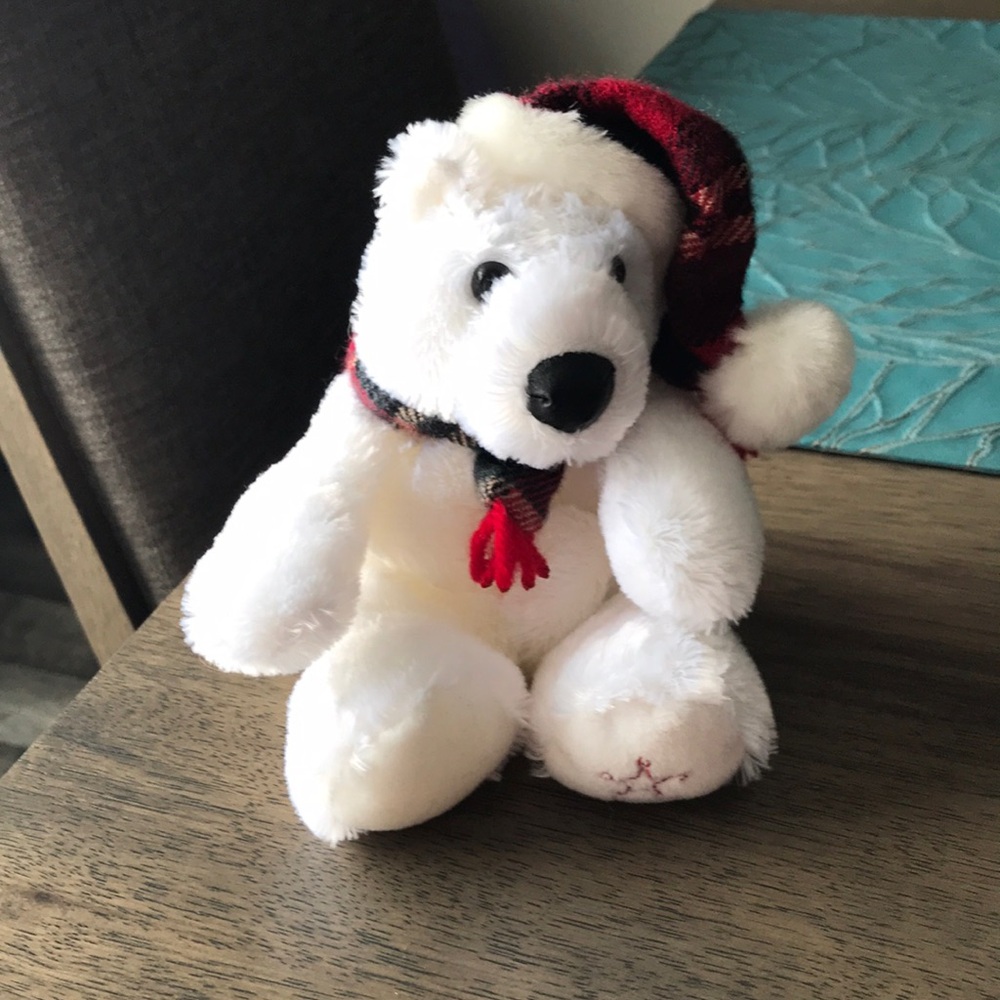 Vintage Sears 2002 Christmas Bear Decoration